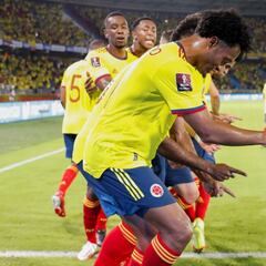 La victoria de Colombia ante Chile, en imágenes