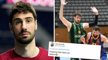 Tomic y su polémico tweet contra el Real Madrid que desató las respuestas en Twitter