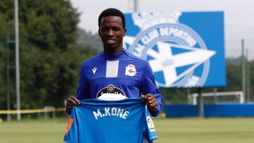 Koné llega ilusionado al Deportivo