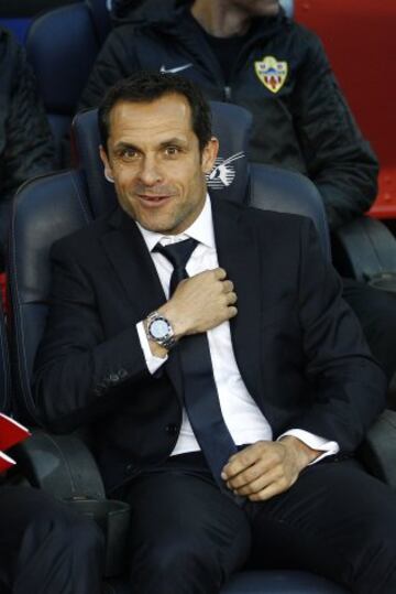 Sergi Barjuan, técnico del Almería.