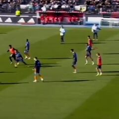 Vinicius' mind-blowing dribble and stunning goal that left Courtois speechless