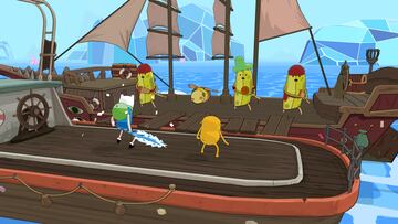 Captura de pantalla - Hora de Aventuras: Piratas de Enchiridi車n (NSW)