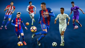 Los mejor valorados: Cristiano el 7º y 12 españoles en el Top-100