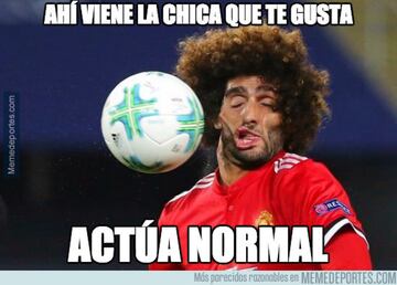 Fellaini protagonista de los memes del Real Madrid-United