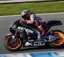 El software examina a Márquez y Laverty se rompe el radio