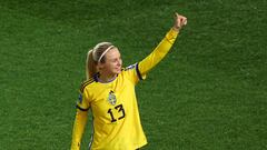Sweden defender Amanda Ilestedt in Golden Boot race