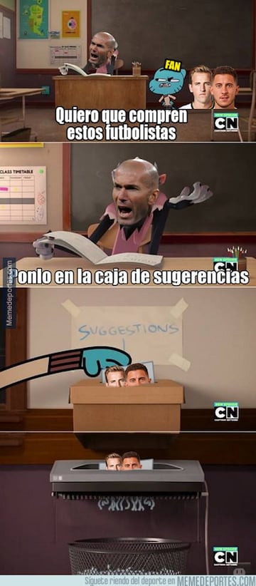 Zidane y Ramos protagonistas de los memes del Madrid-Villarreal