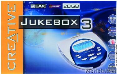 Tercera generación del Jukebox de Creative
