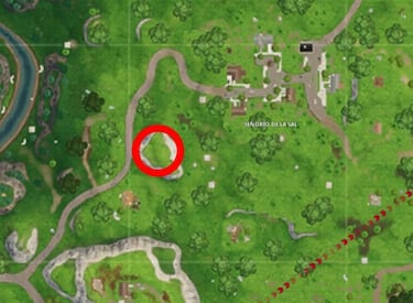 Fortnite Battle Royale: Registra el lugar adonde apuntan las cabezas de piedra