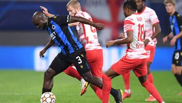 Éder Álvarez Balanta, volante del Brujas, volvió a ser figura en la segunda fecha de Champions ante el Leipzig. El colombiano ya lo había sido ante el PSG