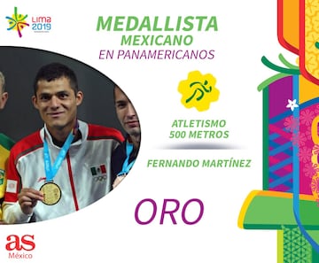 Los mexicanos ganadores del Oro en los Panamericanos 2019