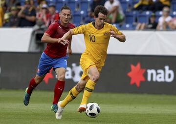 El jugador del Bochum guiará a Australia en un difícil grupo en Rusia: Francia, Perú y Dinamarca.