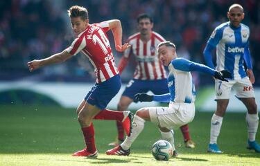 1x1 del Atlético: los medios no generan y los puntas no rematan