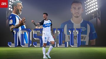 Joselu: "?Inter¨¦s del Bar?a en enero? Dejo el interrogante"