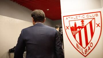 Les va a soprender: vean a Marcelino entrar al vestuario tras echar al Madrid...