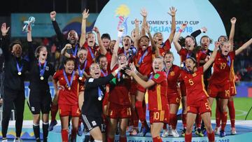 La Selección Sub-17 femenina se proclama campeona del Mundial.