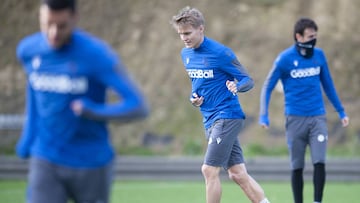 Entrenamiento Real Sociedad.