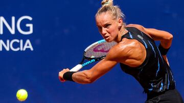 Arantxa Rus en el Open Ciudad de Valencia.