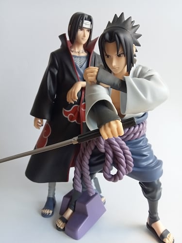 Figuras de Sasuke e Itachi de 'Naruto Shippuden' por Banpresto
