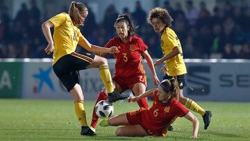 Vilda probó La Roja que viene: Nahikari, Alba, Falcón, Aitana...