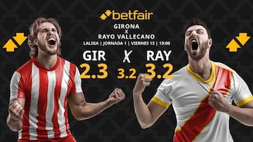 Girona vs. Rayo Vallecano: horario, dónde ver, estadísticas y pronósticos