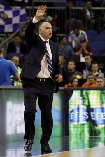 Pablo Laso, entrenador del Real Madrid.