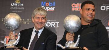 Paolo Rossi y Cristiano Ronaldo.