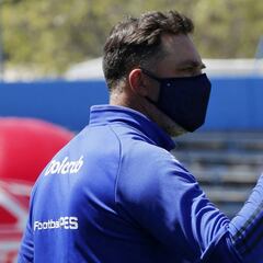 La frase de Caputto sobre su futuro en la U tras la dura caída