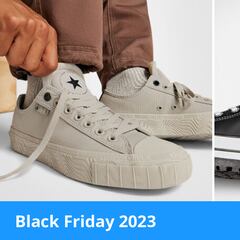 Ahorra un 40% en zapatillas y ropa en el Black Friday de Converse