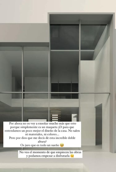 Así será la nueva casa de Ana Peleteiro en su ciudad natal: dos plantas y en plena naturaleza