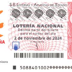 Lotería Nacional: comprobar los resultados del sorteo de hoy, sábado 2 de noviembre