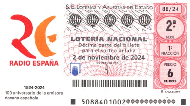 Lotería Nacional: comprobar los resultados del sorteo de hoy, sábado 2 de noviembre