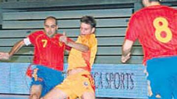 <b>GOLEADA. </b>Javi Rodríguez y Kike marcaron ayer.