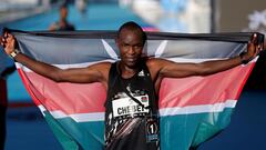 Evans Chebet sets Valencia Marathon course record