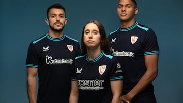 El Athletic elige el azul como segunda piel