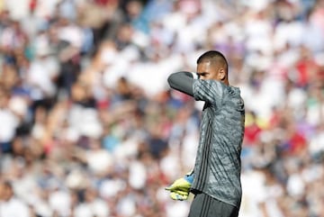 Areola in action during Real Madrid's win over Granada on Saturday.