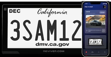 Matrículas digitales con app para móviles, GPS y anti-robo, el DNI de los coches para el futuro