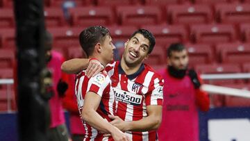 19/12/20 PARTIDO PRIMERA DIVISION 
 ATLETICO DE MADRID -  ELCHE
 ALEGRIA GOL 2-0 DE LUIS SUAREZ Y MARCOS LLORENTE