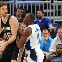 Pau Gasol fue el mejor en unos Spurs históricos para Argentina