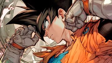 Dragon Ball Goku cyberpunk