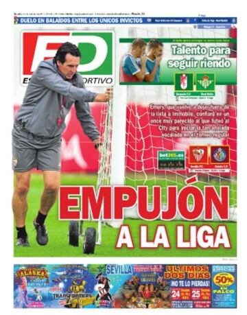 Portadas de la prensa mundial