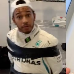 Will Smith 'secuestra' a Lewis Hamilton para correr en el Gran Premio de Abu Dabi