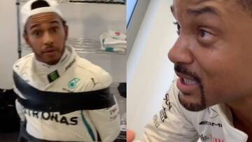 Will Smith secuestra a Lewis Hamilton para hacerse pasar por el piloto y correr en Abu Dabi.