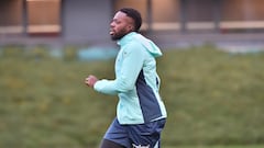 Iñaki Williams, a vueltas con su aductor largo derecho