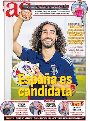 Las portadas de AS de septiembre