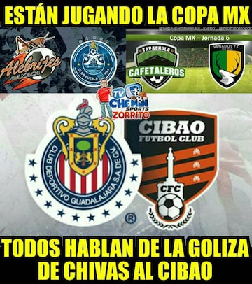 América y Chivas protagonizan los memes de media semana