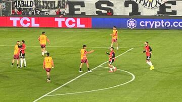 Pablo Solari vuelve a entrar a la cancha del Monumental y esto ocurrió
