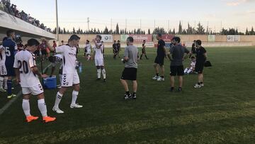 El Albacete vence al Valencia Mestalla 2-0 en un partido de pretemporada.
