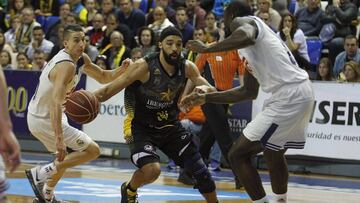 Davin White, del Iberostar, la pasada semana ante el Real Madrid.