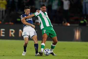 Nacional y Racing, ida de octavos de final de Copa Libertadores.